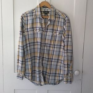 Eddie Bauer mens plaid shirt